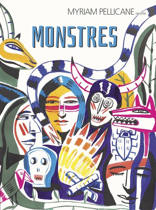 audiobook cover of Monstres, by Myriam Pellicane