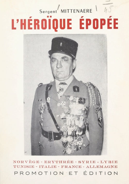 Couverture ebook de L'héroïque épopée, de Rene Mittenaere