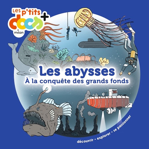 Couverture ebook de Les abysses, de Stéphanie Ledu