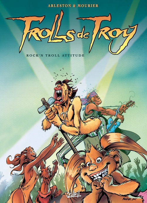 ebook cover of Trolls de Troy T08 - Rock'n Troll Attitude, by Christophe Arleston