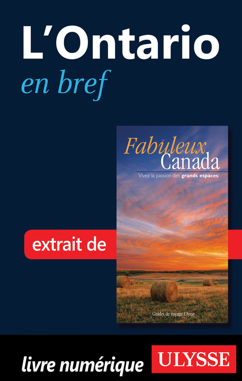Couverture ebook de L'Ontario en bref, de Collectif