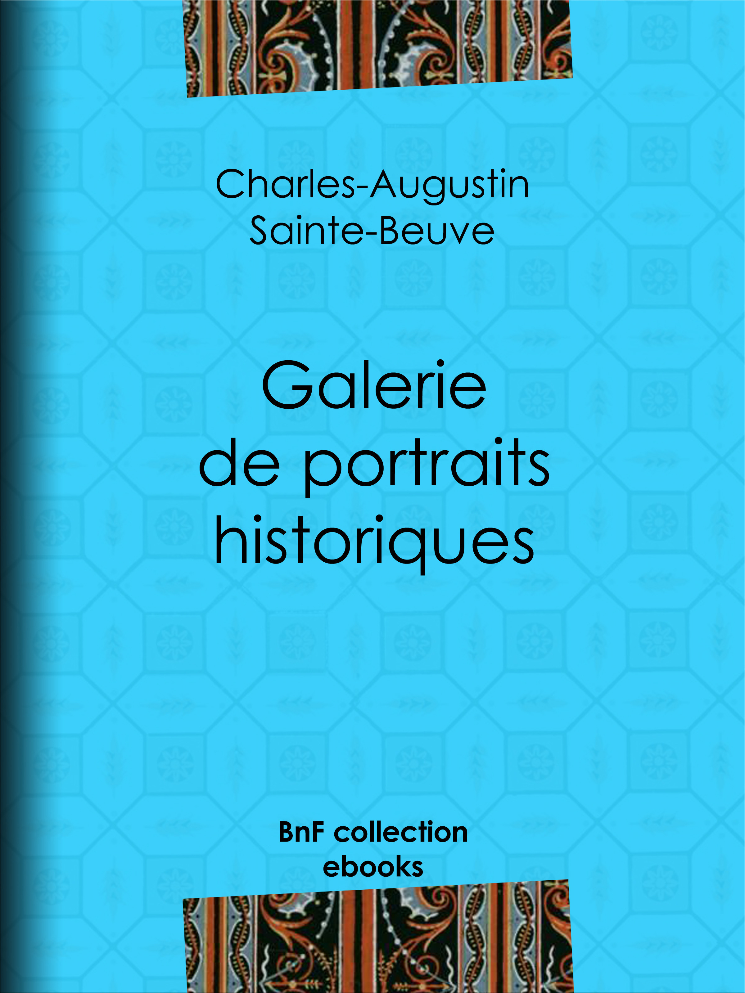 ebook cover of Galerie de portraits historiques, by Charles-augustin Sainte-beuve