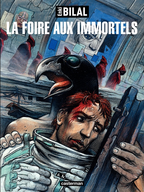 ebook cover of La trilogie Nikopol (Tome 1) - La Foire aux Immortels, by Enki Bilal