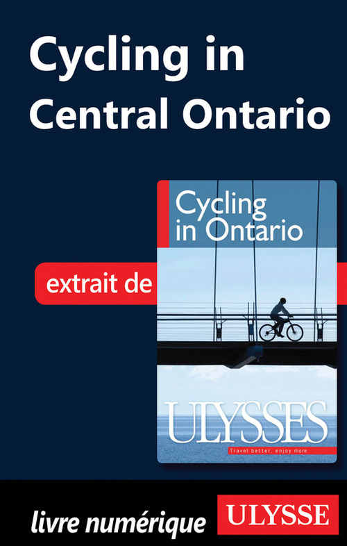ebook cover of Cycling in Central Ontario, by John Lynes