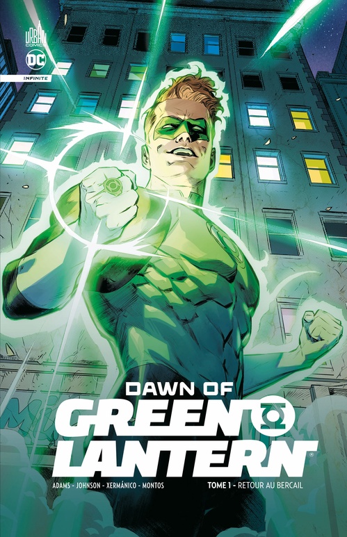 ebook cover of Dawn of Green Lantern tome 1, by Jeremy Adams