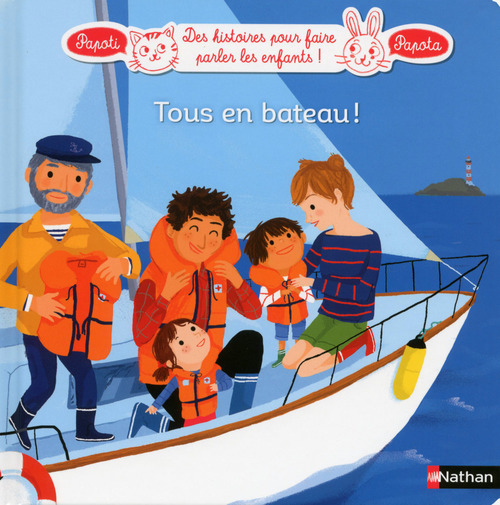 ebook cover of Tous en bateau!, by France Cottin, Charlotte Roederer
