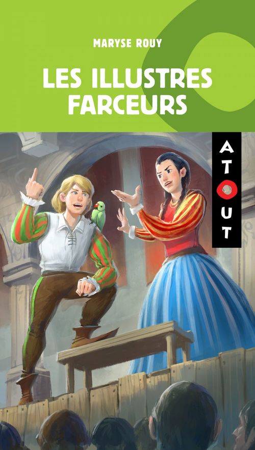 Couverture ebook de Les illustres Farceurs, de Rouy Maryse