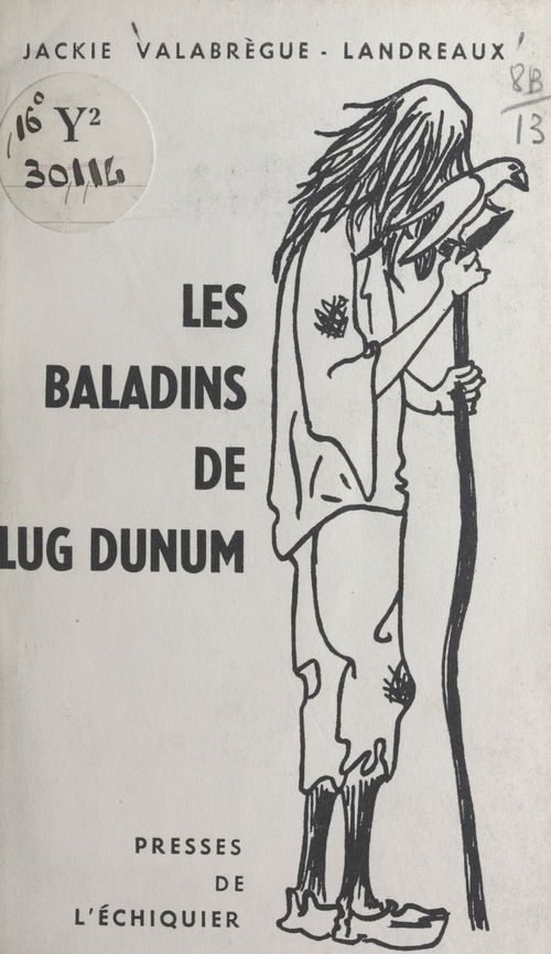 Couverture ebook de Les baladins de Lug Dunum, de Jackie Valabregue-Landreaux