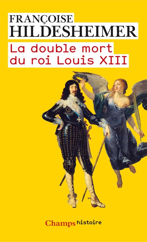 Couverture ebook de La double mort du roi Louis XIII, de Françoise Hildesheimer