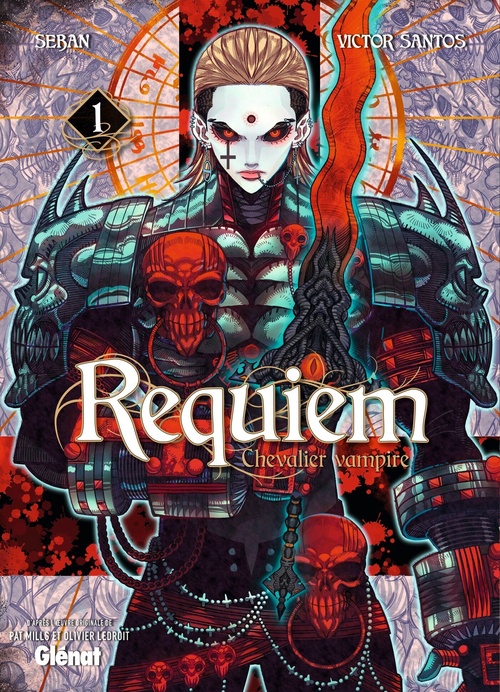 Couverture ebook de Requiem, chevalier vampire - Tome 01, de Pat Mills, Olivier Ledroit