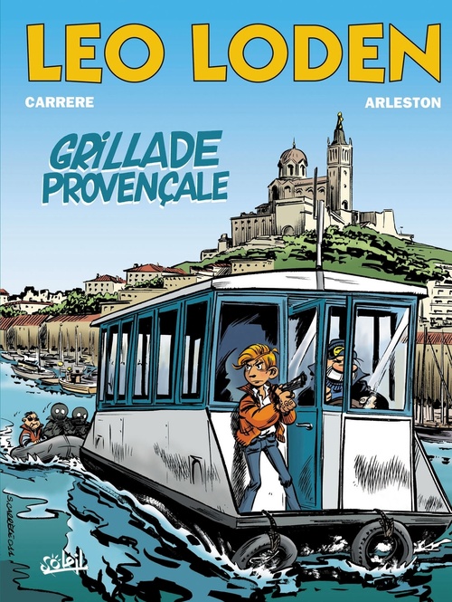 Couverture ebook de Léo Loden T04 - Grillade provençale, de Christophe Arleston