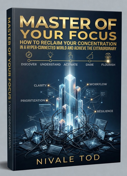 ebook cover of Master of Your Focus : How to Reclaim Your Concentration in a Hyper-Connected World and Achieve the Extraordinary, by Nivale Tod