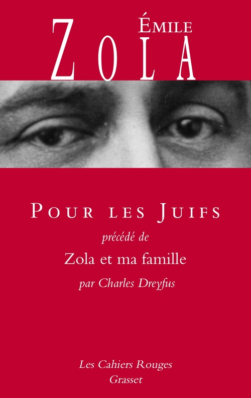 ebook cover of Pour les juifs, by Emile Zola, Charles Dreyfus