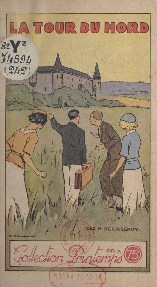 ebook cover of La tour du Nord, by Maria De Crisenoy