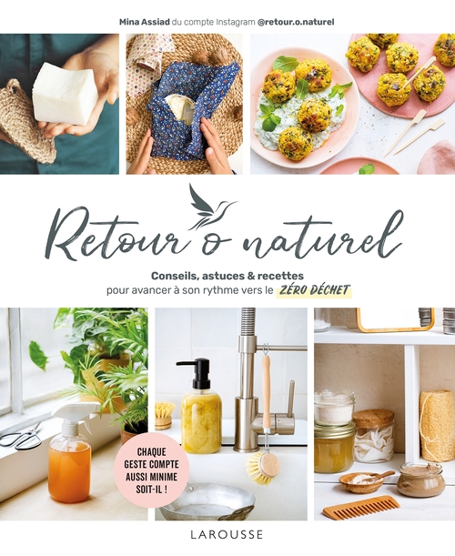 Couverture ebook de Retour o naturel, de Mina