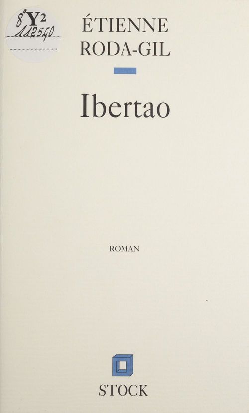 ebook cover of Ibertao, by Étienne Roda-Gil