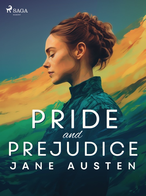 ebook cover of Pride and Prejudice, by Jane Austen