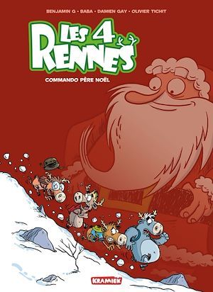 ebook cover of Les 4 rennes T1, by Olivier Tichit