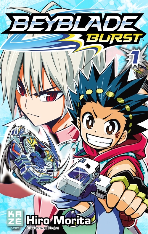 ebook cover of Beyblade Burst T01, by Hiro Morita