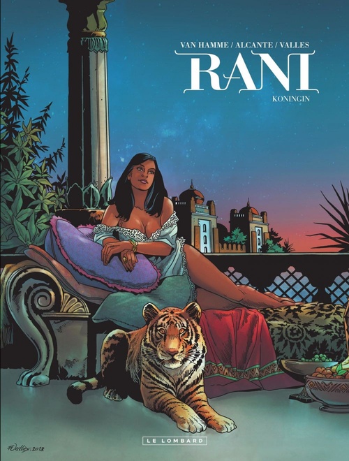 Couverture ebook de Koningin, de Alcante, Jean Van Hamme