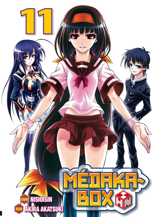 Couverture ebook de Médaka-Box T11, de Nisioisin