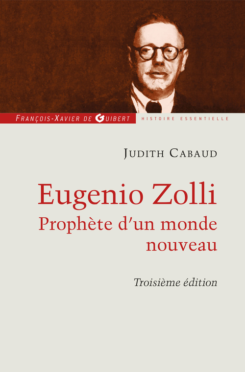 Couverture ebook de Eugenio Zolli, de Judith Cabaud