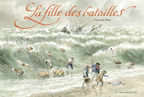 Couverture ebook de La fille des batailles, de François Place