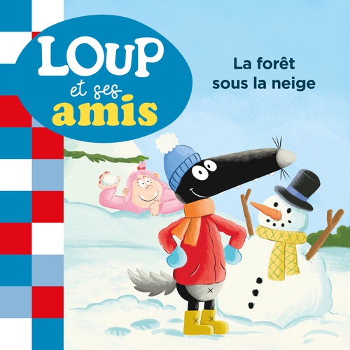 audiobook cover of Loup et ses amis - La forêt sous la neige, by Orianne Lallemand