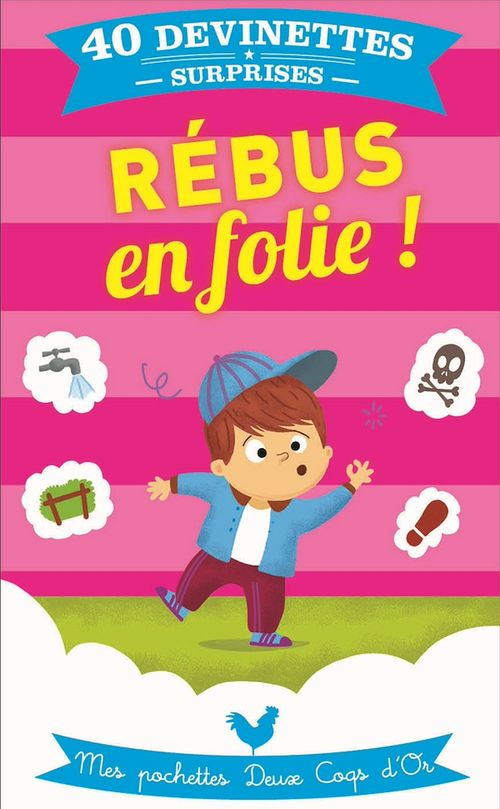 Couverture ebook de Rébus en folie, de Collectif