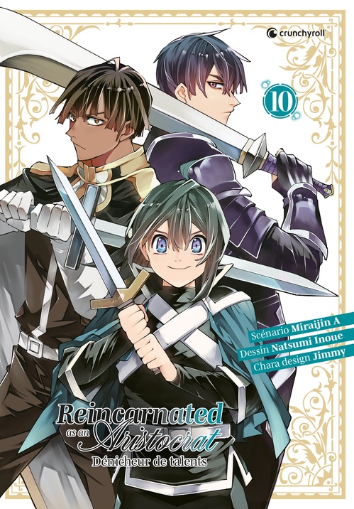 ebook cover of Reincarnated As An Aristocrat T10, by Natsumi Inoue