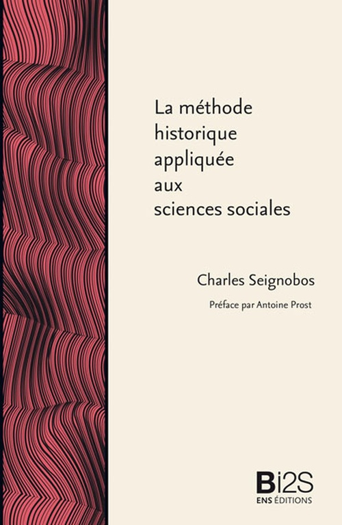 Couverture ebook de La méthode historique appliquée aux sciences sociales, de Charles Seignobos
