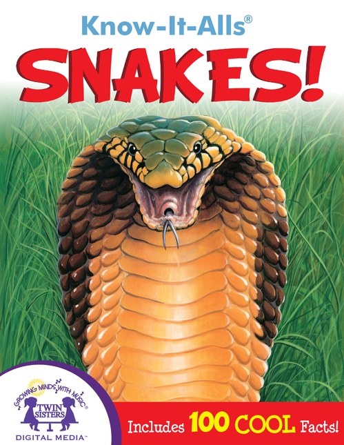 ebook cover of Know-It-Alls! Snakes, by Christopher Nicholas