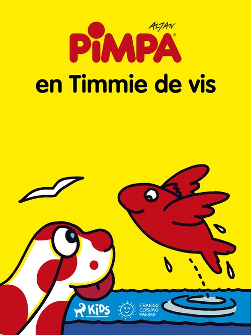 ebook cover of Pimpa - Pimpa en Timmie de vis, by Altan