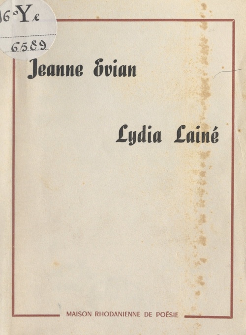 Couverture ebook de Les poèmes du clochard noir, de Jeanne Evian, Lydia Laine