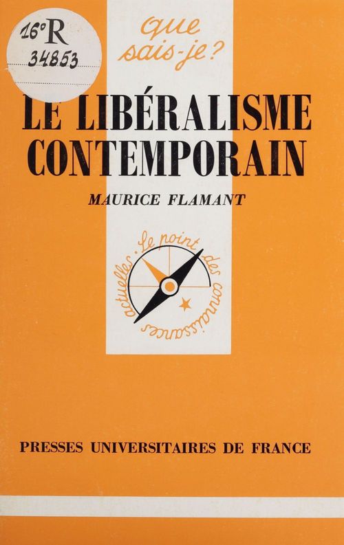 ebook cover of Le Libéralisme contemporain, by Maurice Flamant