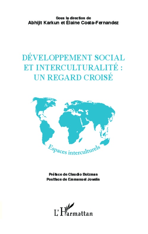 ebook cover of Développement social et interculturalité : un regard croisé, by Elaine Costa-Fernandez, Abhijit Karkun