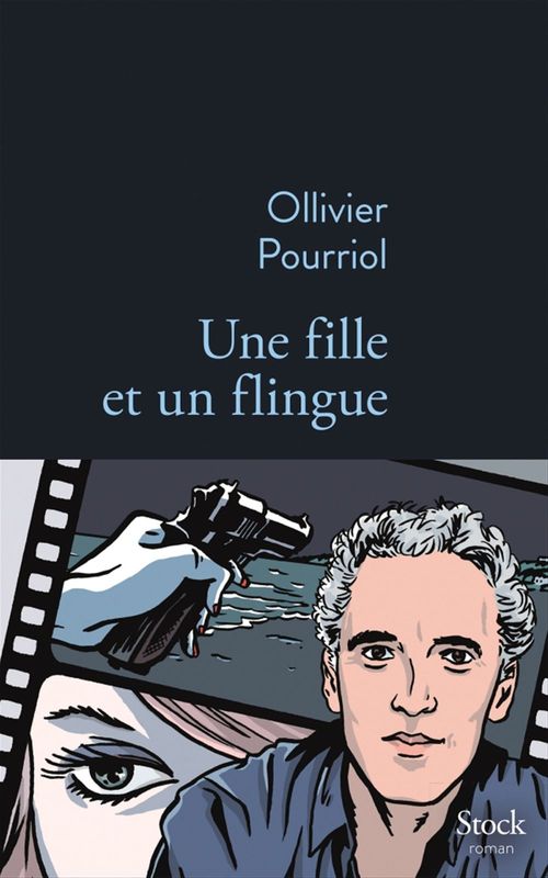 ebook cover of Une fille et un flingue, by Ollivier Pourriol