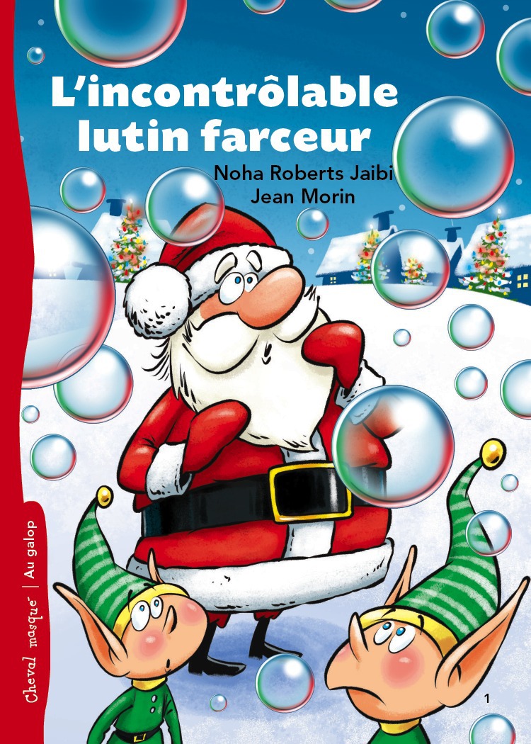 Couverture ebook de L'incontrôlable lutin farceur, de Noha Roberts Jaibi