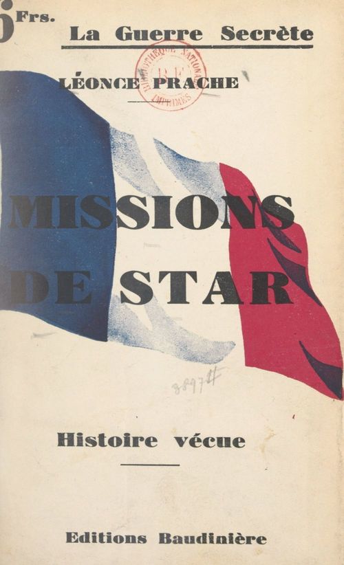 ebook cover of Missions de star, by Leonce Prache