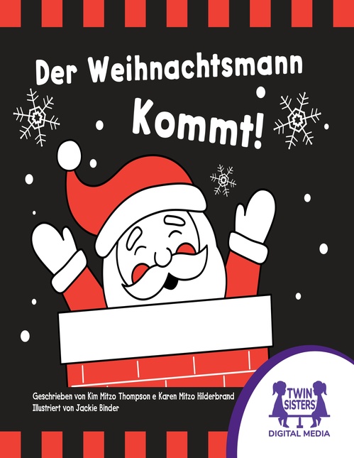 Couverture ebook de Der Weihnachtsmann Kommt!, de Kim Mitzo Thompson, Karen Mitzo Hilderbrand