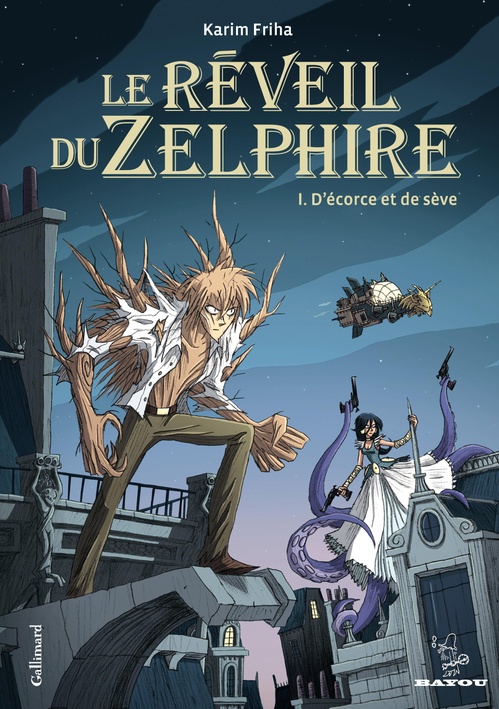ebook cover of Le Réveil du Zelphire (Tome 1) - D'écorce et de sève, by Karim Friha