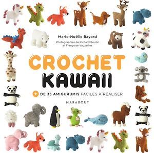 ebook cover of Crochet Kawai, by Marie-Noëlle Bayard, Richard Boutin, Françoise Vauzeilles