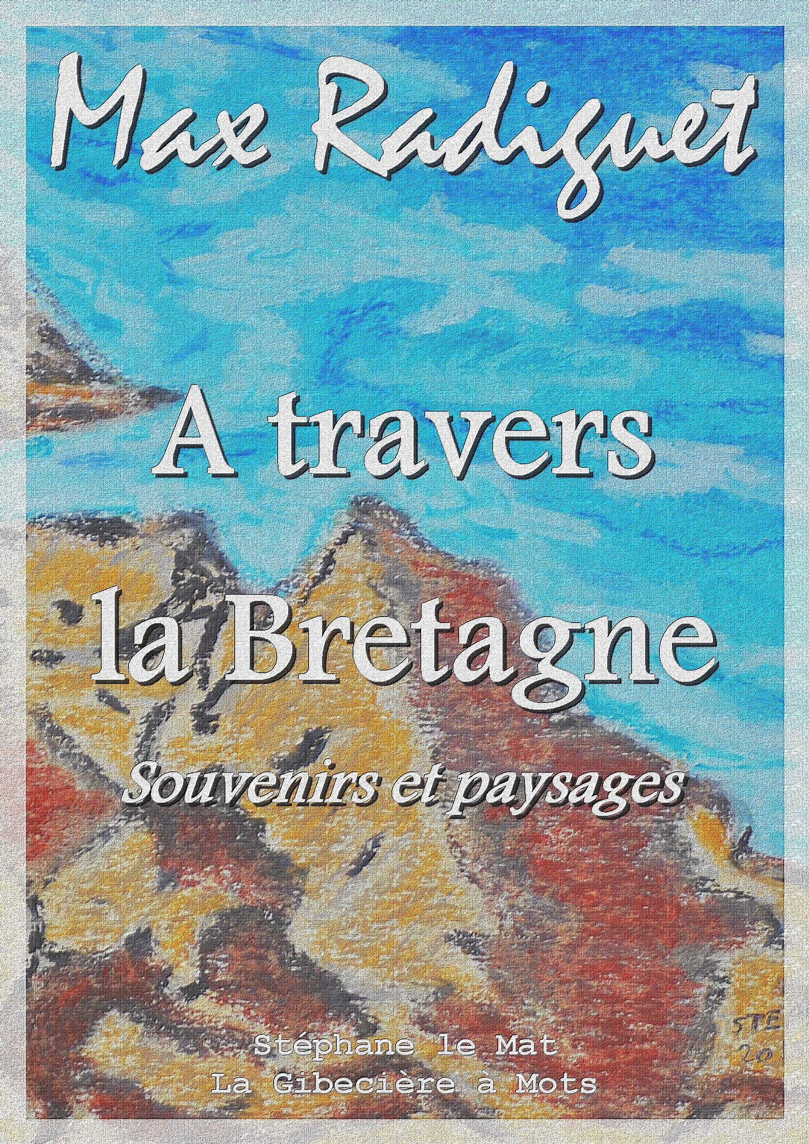 ebook cover of A travers la Bretagne, by Max Radiguet