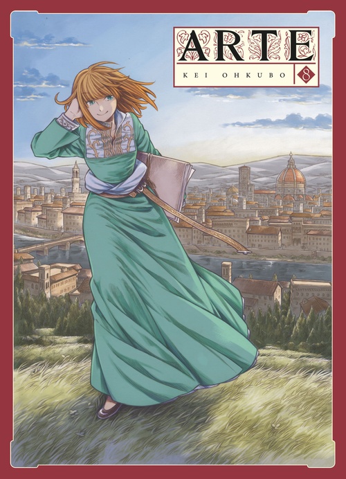 ebook cover of Arte T08, by Kei Ohkubo