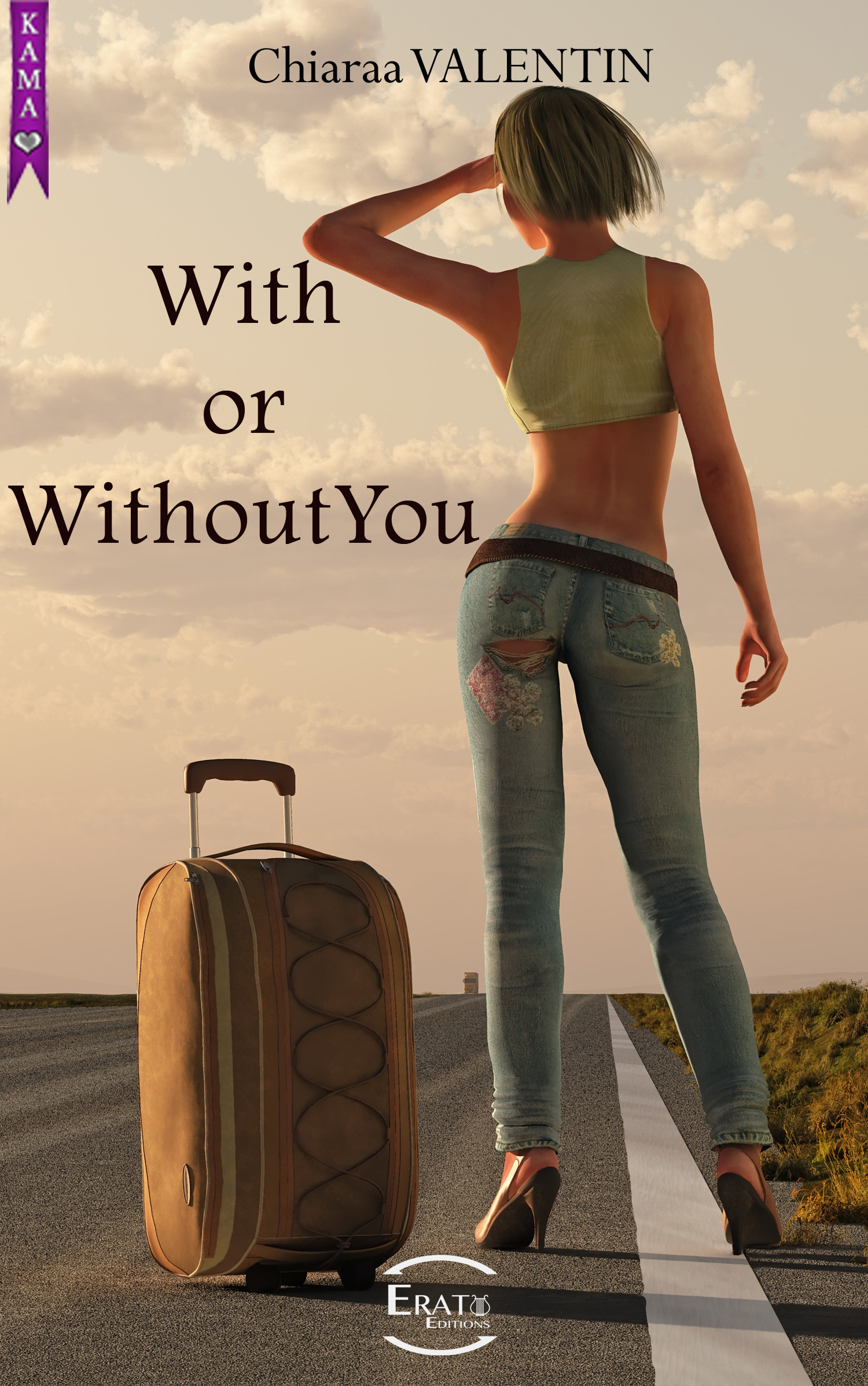 ebook cover of With or Without You, by Chiaraa Valentin