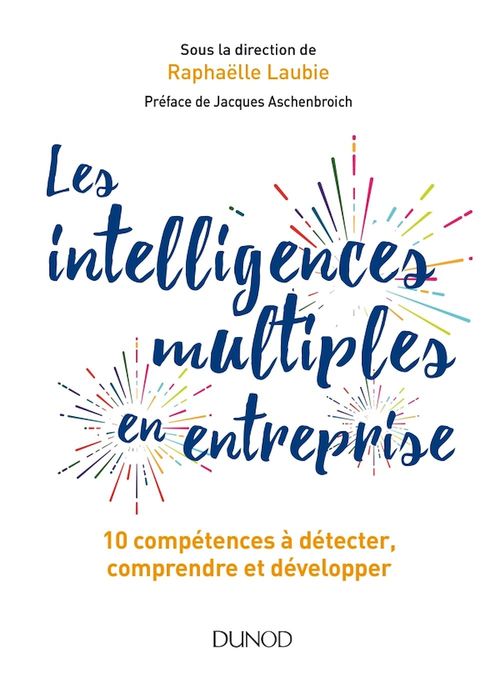 Couverture ebook de Les intelligences multiples en entreprise, de Raphaëlle Laubie