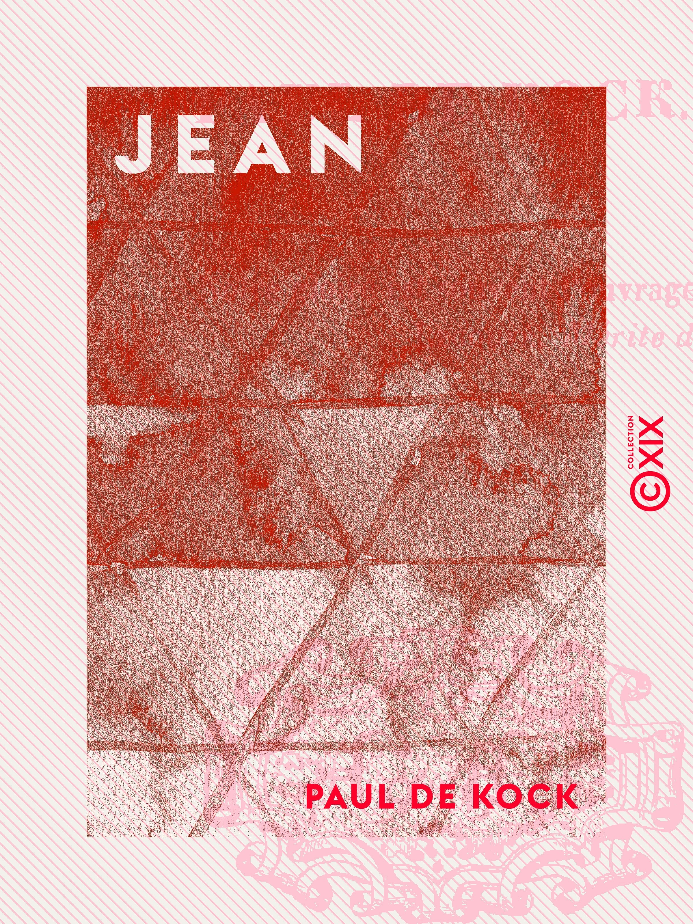 Couverture ebook de Jean, de Paul De Kock