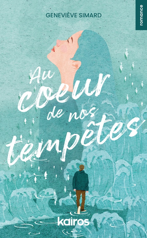 ebook cover of Au coeur de nos tempêtes, by Geneviève Simard