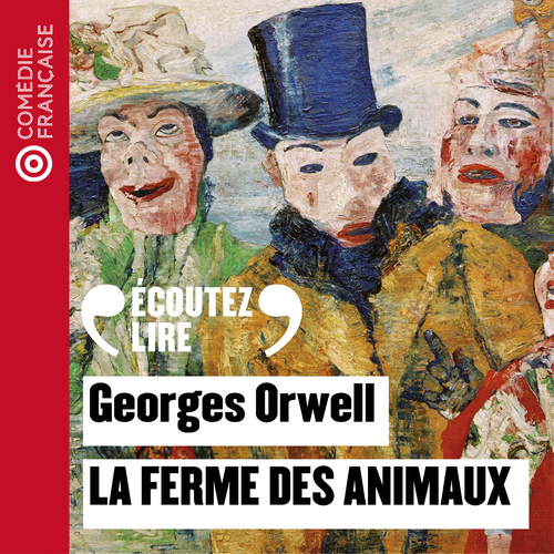 Couverture audiobook de La Ferme des animaux, de George Orwell