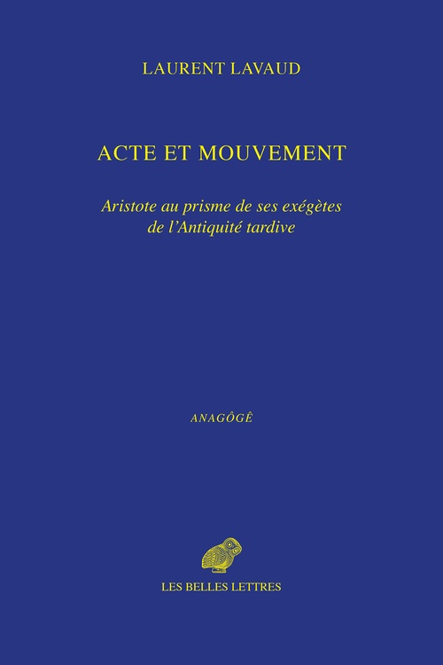 Couverture ebook de Acte et mouvement, de Laurent Lavaud